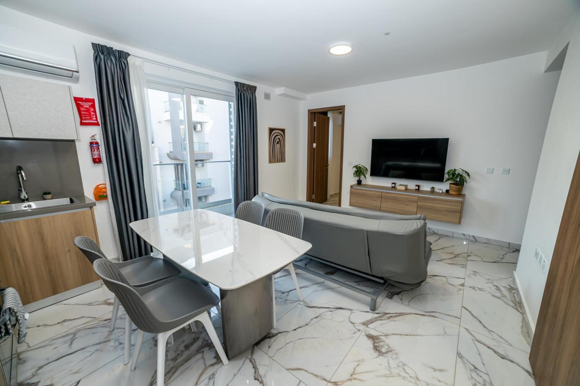 New, Stylish And Modern 1Br Apartment St. Paul's Bay Buitenkant foto